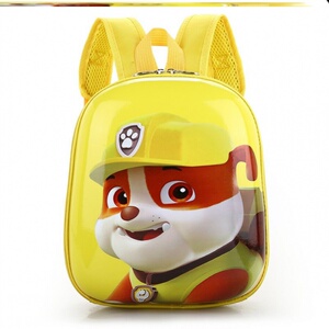 猪猪侠书包幼儿园收纳可爱上学鸡蛋壳背包中班幼儿童男童开学防水