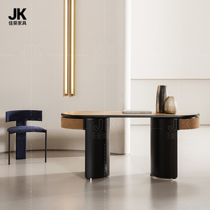 baxter家具书桌原版定制意大利进口品牌同款高档写字桌定制