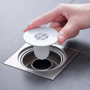 地漏防臭器下水道防臭盖防反味神器卫生间厕所浴室厨房防虫防蟑螂