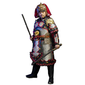 【殿前司胖虎】宝相麒麟明光甲中式摆件铠甲唐甲鱼鳞甲真人可穿