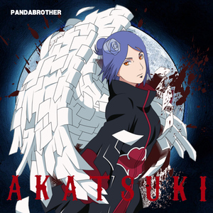 火影忍者联名系列卫衣男小众2021新款假两件连帽晓组织小南外套女