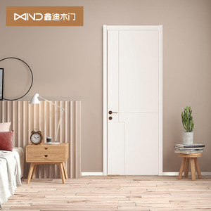 鑫迪木门 卧室门室内门儿童房木门全屋定制套装门房间门md-1203a