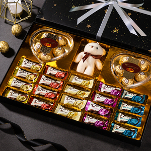 网红德芙巧克力礼盒装混合口味零食礼包送女生男生生日情人节礼物