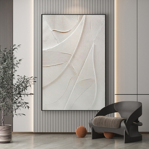 现代简约入户玄关装饰画极简客厅落地画抽象艺术过道壁画走廊挂画