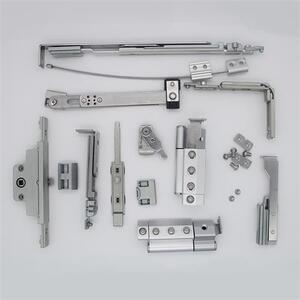 不锈钢五金门窗外开下悬上悬配件外倒悬挂开窗标n配欧标槽k槽ata8