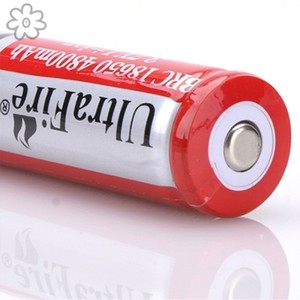 强光手电筒电池18650充电电池6800毫安大容量电芯3.7V锂离子电池