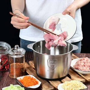 饺子陷绞菜搅白菜馅碎菜饺肉机小型大蒜搅拌机电动搅陷家用全自