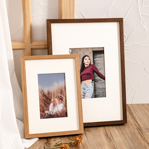 实木相框挂墙16 20 24 30 36寸a3a4装裱拼图框架定制diy画框外框