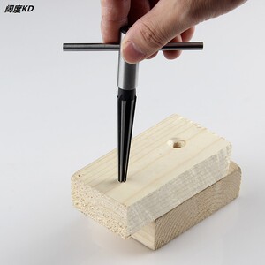 手动打孔器铰刀锥形钻孔器倒角扩孔工具木工开孔器