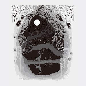 高清电子版纸雕图纸光影纸雕diy制作材料包3d立体构成定制设计