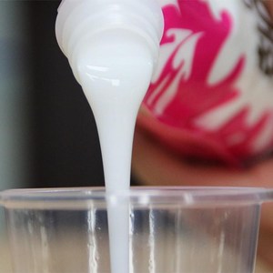 1000毫升装白色胶水史莱姆水晶泥专用液体白乳胶材料泥出口韩国