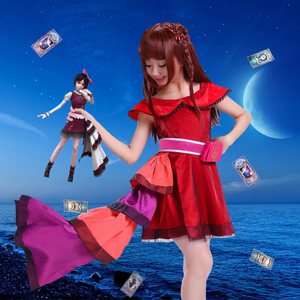 叶罗丽裙子儿童公主裙服装王默陈思思齐娜服装圣诞节cos连衣现货