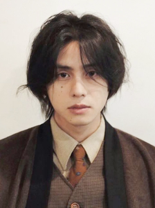 假发男日系卷发中性中分刘海自然微卷男生短发修脸时尚帅气全头套