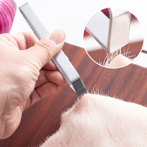 i鸡鸭鹅拔毛镊子扒猪毛除毛钳夹子家用男士拔胡e子白头发大聂2022