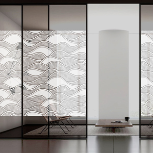 卫浴玻璃门贴纸