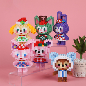 兼容乐高积木迷你钻石小颗粒拼装玩具礼物成人儿童益智高难度拼图