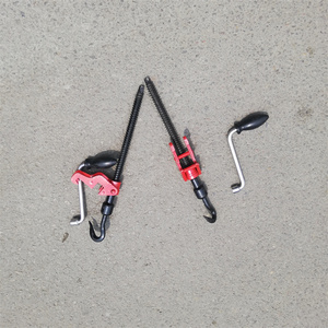 人力制动机车紧固器 钢丝绳带防盗功能紧固器手动调车防跑紧固器