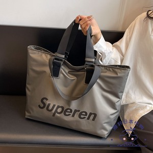 日本大包男大容量出差便携手提袋子女装衣服行李包女士外出旅行包