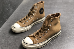 匡威官网 1970s棕色翻毛皮高帮男女帆布鞋休闲秋冬经典麂皮运动鞋