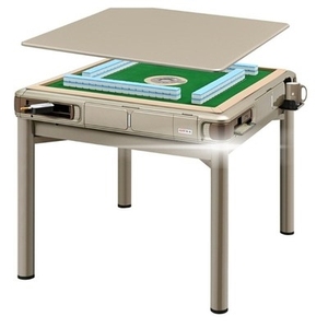 榻榻米麻将机全自动升降塌塌米麻将o机粉色小家用折叠静音超薄电