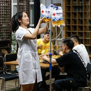 精酿啤t酒袋点滴抖音网红w挂式塑料包装袋输液吊瓶扎啤饮料外卖透