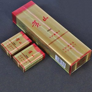 正品黄山金皖黄山烟五星粗支黄山牌烟烟草专卖烟茶烟真烟口感一条