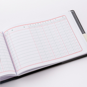 往来账收支薄财务明细帐家庭理财流水记账本72/32开现金日记账本