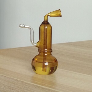 手工吹制创意个性小号玻璃水过率烟斗吸烟过滤器便携水烟壶