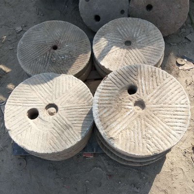 老石磨院旧石磨n扇片家用镇宅刻字铺路石庭盘农村老w旧石磨盘茶海