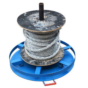 尚留鑫卧式放线盘电线电缆放线架铁板50公分0.3吨