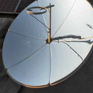 创意太阳能锅灶 免费烧水t煮饭 便携太阳能聚光灶折叠户外反光膜