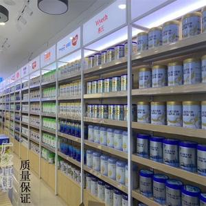 连锁母婴店奶粉展示柜孕婴店童车柜婴儿用品货架实用高木质展示柜