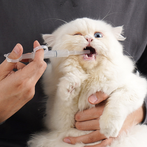 宠物喂药器吃药片药丸针管针筒按压式猫咪喂药棒喂水狗狗切药神器