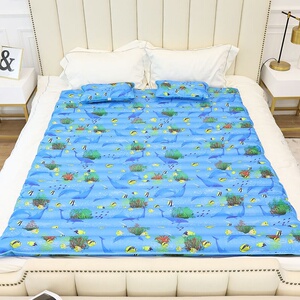 情侣电动水床大波浪双人性用浴室家用水床垫循环制冷夏天寝室循环