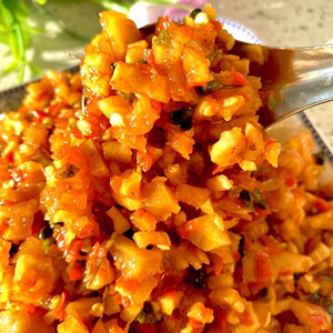 板蓝根腌泡菜云南特产咸菜萝卜丁小米辣板兰根下饭菜酱菜酸辣脆爽