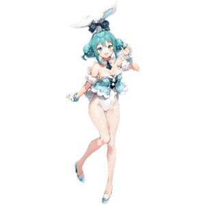 日版 现货 furyu 初音未来 兔女郎 animi原画白色 miku景品特