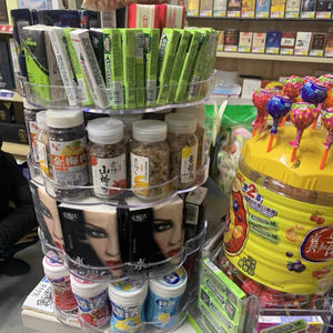 口香糖展示架旋转