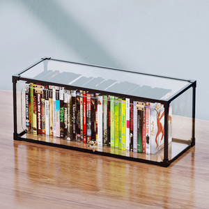 创意 家用dvd碟片cd盒子光盘收纳盒箱塑料专辑游戏碟储存盒架
