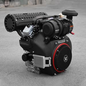 正品宗申gb1000双缸汽油发动机37hp风冷35马力山地钻清洗机空压99