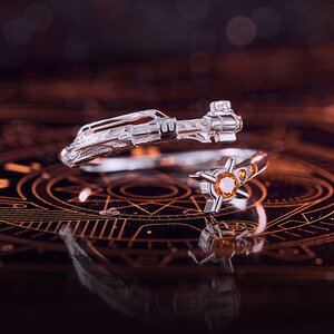 全职高手戒指 二次元动漫周边 苏沐橙沐雨橙风吞日男女学生饰品