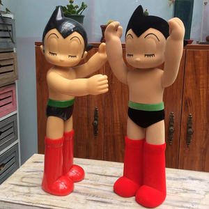 祖国版大号公仔闭眼铁臂阿童木手办超人小飞侠摆件六一儿童节礼物