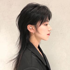 星程假发女鲻鱼头中性风短直发日系帅气潮流时尚自然蓬松全头套式