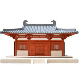 五台山南禅寺模型古建筑唐代大殿庙微缩木质拼装手工立体3diy