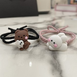 热卖小皮筋韩版头绳网红橡可爱发绳扎头发圈情侣手链送男朋友皮套