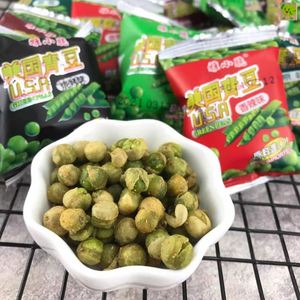 源志美国青豆小包装炒货散装豌豆蒜香香辣原味休闲小零食