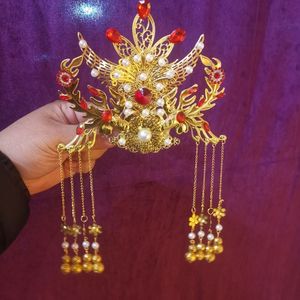 12-16寸像体可带威凤冠小神像凤冠女冠适用四大家族黑妈妈九尾狐