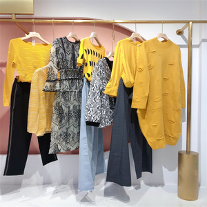 深圳品牌女装莫妮卡秋冬连衣裙pi发爱衣服女装四季青直播货源