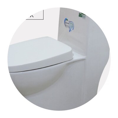 浪迪瓷旋虹吸马桶陶温陶超节e水防臭普通高瓷坐便器济南