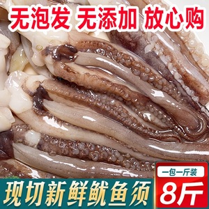 鱿鱼须海鲜水产鲜活冰鲜火锅食材生鲜新鲜商用二本足鱿鱼头尤鱼须