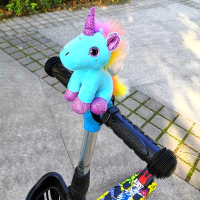 滑滑装饰童车板车霸龙r小儿童配件滑溜溜自行车宝宝饰品风车娃娃